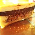El cooksnap de Espinar cuando hizo Flan de chocolate blanco y negro.