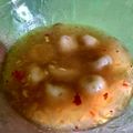 Cooksnap dari Kholifah Olivia untuk resep Cilok aci kuah pedess simple