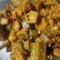 Renu Dixit का कुकस्नैप जब उन्होंने भरवां मसाला दही भिंडी (Bharwan masala dahi bhindi recipe in hindi) बनाया था।