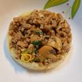 Cooksnap dari Siska untuk resep Nasi Tim Babi Jamur