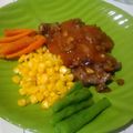 Cooksnap dari Puji Dewi untuk resep Beef Steak with Barbeque Sauce