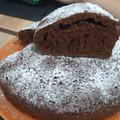 El cooksnap de Pame Cardozo cuando hizo Torta de chocolate con postre de cajita.