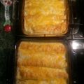 elizelainewilliams's cooksnap of when they made White Chicken Enchiladas with Green Chile Sour Cream Sauce.