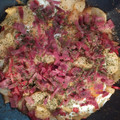 El cooksnap de Lucica Crişan cuando hizo Patatas de guarnición con huevos y jamón.