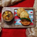 Mukti Bhargava का कुकस्नैप जब उन्होंने उडद दाल कचौड़ी (Urad dal kachori recipe in hindi) बनाया था।