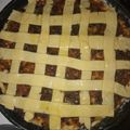 El cooksnap de Sol Vargas cuando hizo Pastafrola XXL en bandeja pizzera (con aceite).