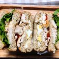 รูป Cooksnap ของ Panlada Phetrueanthong เมื่อเขาทำ แซนวิช อกไก่ไข่ต้ม