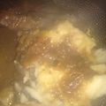 El cooksnap de Jasmin Dippolito cuando hizo Hígado encebollado con pure de papas.