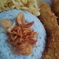 Cooksnap dari Naaaaa untuk resep Nasi uduk biru