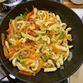 El cooksnap de Milagros Garcia Pelaez cuando hizo Fideos chinos con pollo y verduras.