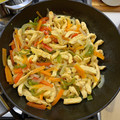 El cooksnap de Milagros Garcia Pelaez cuando hizo Fideos chinos con pollo y verduras.