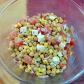 El cooksnap de Rafel Curto cuando hizo Ensalada de Garbanzos.
