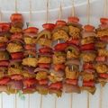 Maryam Shakoor's cooksnap of when they made Shashlik sticks.