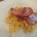 SarahsBakingDen's cooksnap of when they made Important eggs with honey bacon.