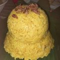 Cooksnap dari rahayudj untuk resep Nasi Kuning Rice Cooker Bumbu Instan (Racik)