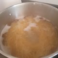 El cooksnap de Becky cuando hizo Tallarines con champiñones, tomates secos y parmesano.