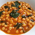 El cooksnap de MaryGlory cuando hizo Garbanzos con espinacas en 10 minutos.