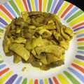 El cooksnap de Vanessa Muñoz Pineda cuando hizo Pollo con cúrcuma, champiñones y vino tinto.