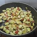 El cooksnap de María jesus cuando hizo Habas con champiñones y jamón.