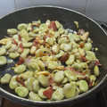 El cooksnap de María jesus cuando hizo Habas con champiñones y jamón.