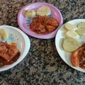 El cooksnap de Emilio Oscar Almeida cuando hizo Pollo de mar estofado.