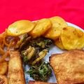 Mariam Azeem (Umme Sarim)'s cooksnap of when they made Aloo ke pakoray.