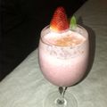 El cooksnap de Emmanuel Vidal Talavera cuando hizo Smoothie de fresas.