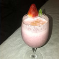 El cooksnap de Emmanuel Vidal Talavera cuando hizo Smoothie de fresas.