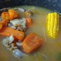 El cooksnap de Elizabeth Alarcón cuando hizo Puchero.