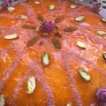 کوک اسنپ arezoo بعد از امتحان کردن کیک پرتقال با سس پرتقالی.