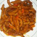Cooksnap dari Nidia Comenica untuk resep Cumi goreng tepung pedas asam manis simpel