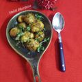 Mukti Bhargava का कुकस्नैप जब उन्होंने बेबी पोटैटो की सूखी सब्जी(baby potato dry sabzi recipe in Hindi) बनाया था।