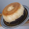 El cooksnap de Belu cuando hizo Chocoflan casero.