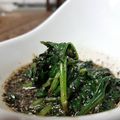 Rébecca Brilvicas's cooksnap of when they made 'Goma-ae' Beans.