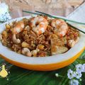 El cooksnap de PATRICIA *Patyco-Candybar* cuando hizo Khao Pad Saparod o arroz frito con piña.