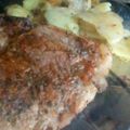 El cooksnap de Jose Gonzalez cuando hizo Costeletas de cerdo con barbacoa al horno.