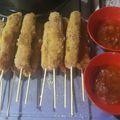 El cooksnap de Iara❤ cuando hizo Salchicha con pan rallado🤩.