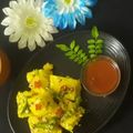 Rupa Tiwari का कुकस्नैप जब उन्होंने ढोकला (dhokla recipe in Hindi) बनाया था।