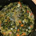 El cooksnap de Gloria Gonzalez cuando hizo Guisado de Acelgas.