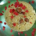 Rafiqua Shama का कुकस्नैप जब उन्होंने कश्मीरी पुलाव (Kashmiri Pualo recipe in Hindi) बनाया था।