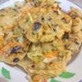 Cooksnap dari ihdanas untuk resep 012. Bakwan Sayur Bunga Telang