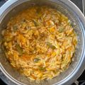 Cooksnap από Sotiris στη συνταγή Κριθαράκι με σάλτσα και λαχανικά
