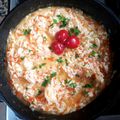El cooksnap de Ariel Tinaglini cuando hizo Risotto de Camarón.