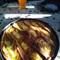 El cooksnap de Lucia Alejandra cuando hizo Tarta de zapallitos, zanahoria y berenjena con masa casera.