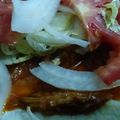 El cooksnap de Luna Acevedo cuando hizo Pierna para tortas y burritas.