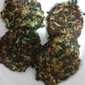 El cooksnap de Jimee Torres cuando hizo Hamburguesas/Albóndiga de pollo con acelga, riquísimas y sanas🍽.