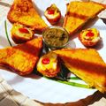 Nita Agrawal का कुकस्नैप जब उन्होंने ब्रेड पकौड़ा (bread pakoda recipe in Hindi) बनाया था।
