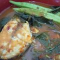 Cooksnap Rose Nani Nizah Nayan semasa beliau membuat Asam Pedas Ikan Tenggiri.