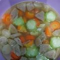 Cooksnap dari Rikha Widiaratih untuk resep Sup pokcoy, oyong, wortel, tahu