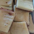 El cooksnap de Maria Elizabeth Aguiar cuando hizo Fainá de queso en licuadora.